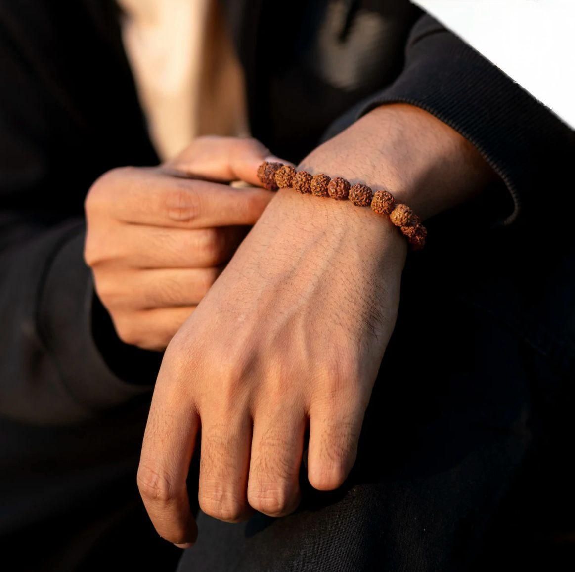 5 Mukhi Rudraksha Bracelet